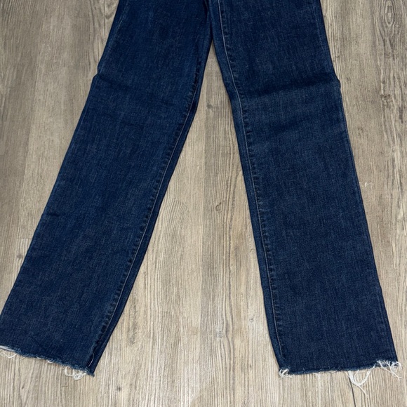 Judy Blue Deep Indigo Straight Leg Jeans - Picture 3 of 8